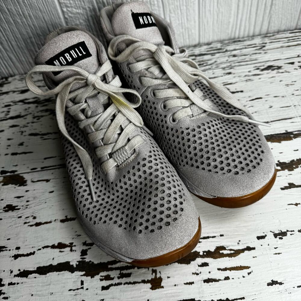 Nobull Men's Dust Mid Suede Trainers Sneaker Shoes Size 7.5 or Women's Size 9 - Picture 5 of 12